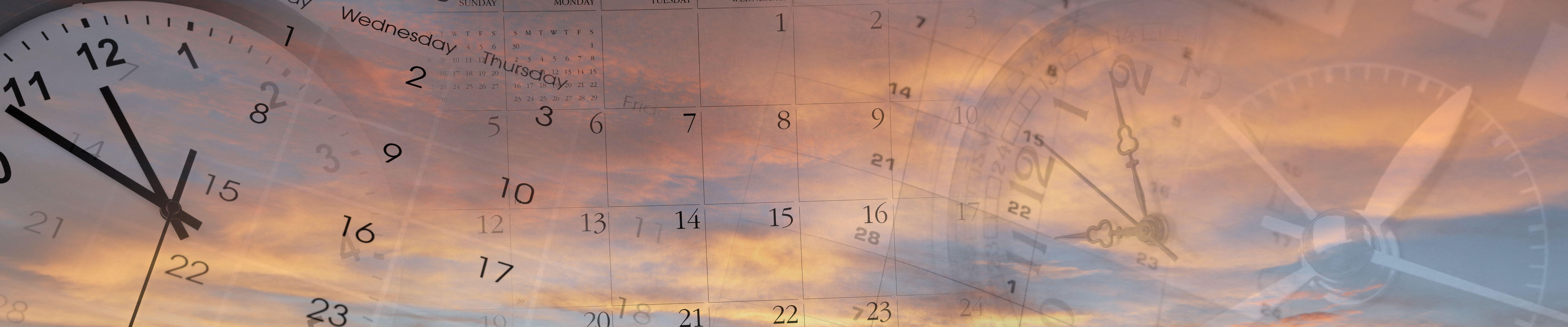 Uhren und Kalender